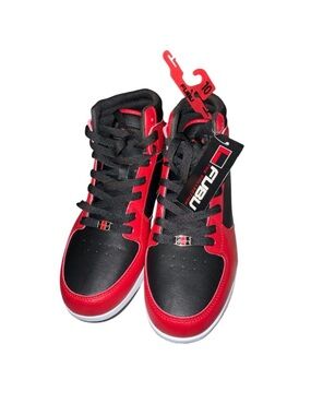 FUBU Heritage Basketball Men's Sneakers - Black and Red